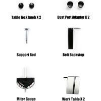 Bucktool 250W Bench Belt Grinder & Disc Sander Combo