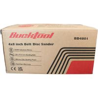 Bucktool 500W Bench Belt & Disc Sander with Direct Drive