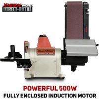 Bucktool 500W Bench Belt & Disc Sander with Direct Drive