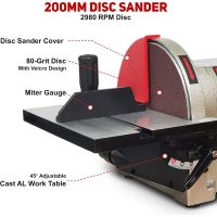 Bucktool 500W Bench Belt & Disc Sander with Direct Drive