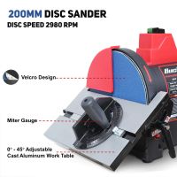 Bucktool 700W Bench Belt & Disc Sander with Direct Drive