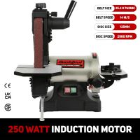 Bucktool 250W Bench Belt & Disc Sander