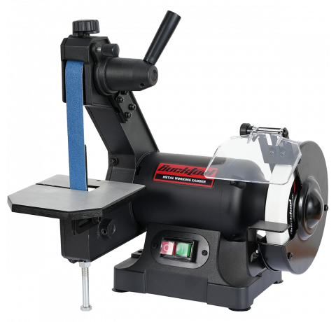 Bucktool 250W Bench Belt Grinder & Disc Sander Combo