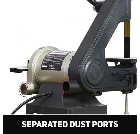 Bucktool 250W Bench Belt & Disc Sander