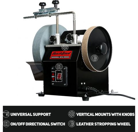 Bucktool 250 mm Wet Bench Grinder