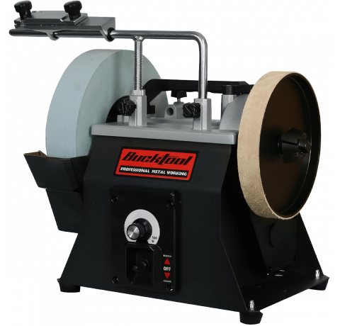 BUCKTOOL 250mm Wet Bench Grinder & Sharpening System